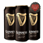 Pack 3 cervejas Irlandesa Guinness Draught Lata 440ml